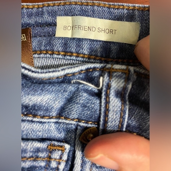 Kut from the Kloth Boyfriend Shorts Womens Size 0 Rolled Distressed Hem Shorts - Picture 5 of 6